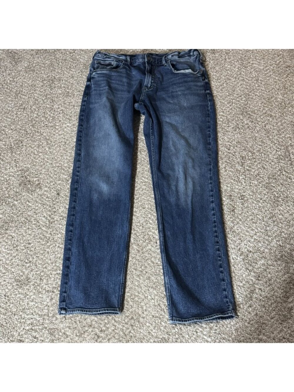 Silver Jeans Co. Jeans Men's W34 L32 Eddie Relaxed Straight Fit Medium Wash